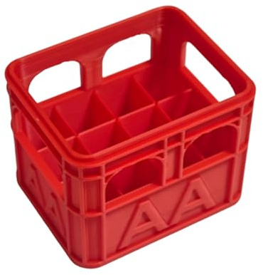 XAGMODSHN Platzsparende Stapelbare Batteriehalterbox Bierkistentyp Für 2A 3A 18650-Batterien Große Kapazität Bierkiste