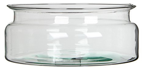 Mica decorations Mathew Glasschale, Glas, transparent, 24 x 24 x 10 cm