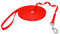 Hunde Design Mini Schleppleine Feldleine Ausbildungsleine Suchleine (3m, Rot)