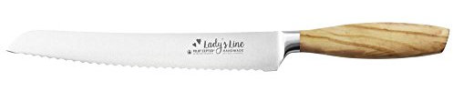 Felix Solingen Lady s Line Olive Coltello, Acciaio Inox, 1 unità, Acciaio, Marrone, 35 x 5 x 1 cm