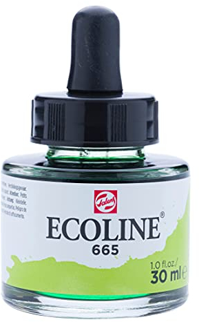 Ecoline Flüssig-Aquarell-Flasche 30 ml Frühlingsgrün 665 (11256651)