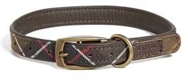 Barbour Tartan Dog Collar Large Classic Tartan