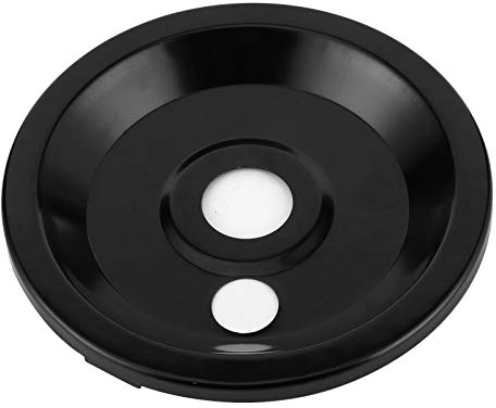 KIMISS Radkappe Vorderradnabe Spritzschutz Q0003855V006000000 Passend für Smart Fortwo 450/Roadster 452, Metall, Schwarz