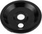 KIMISS Radkappe Vorderradnabe Spritzschutz Q0003855V006000000 Passend für Smart Fortwo 450/Roadster 452, Metall, Schwarz