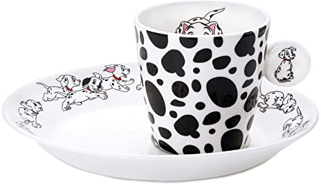 English Ladies Co. Disney's 101 Dalmations Espresso Cup and Saucer Set