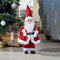 Marco Paul Interiors Weihnachtsmann-Figur, 80 cm, stehend, Weihnachtsdekoration, Weihnachtsmann, Plüsch-Statue (Jumbo, 80 cm)