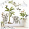 Grandora XXL Wandsticker Set Safari Baum Tiere Wandtattoo für Kinderzimmer DL770-5