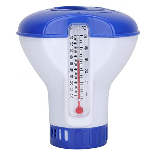 Schwimmender Spender für Chlor, Chlortabletten, 12,7 cm, Verstellbarer Chemischer Schwimmer für Innen- und Außenpools, Whirlpools (1 Stück)