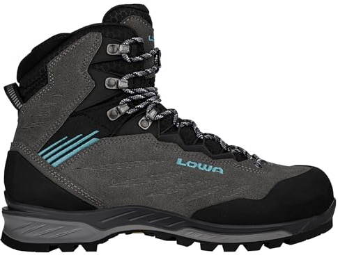LOWA Stiefel mittel CADIN II GTX MID Ws [2024] anthrazit/aquamarin, 41