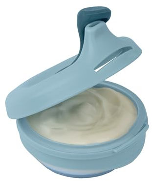 b.box Alimentador de Comida para Bebé Reutilizable Fill + Feed | Contenedor de Silicona para Comida de Bebé con Tapadera | Apto para Microondas y Lavavajillas | Sin BPA | 4 m+ | 110 ml