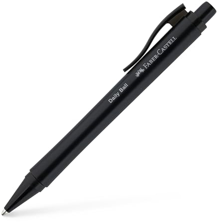 Faber-Castell 140690 Daily Ball XB Kugelschreiber, Schwarz