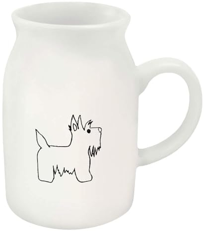 Azeeda 300ml 'Scottie Dog' Ceramic Milk Jug (MJ00005783)