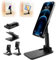 Soporte Móvil Mesa，Soporte Universal Plegable para teléfono móvil，Soporte para Tableta, Altura Ajustable, multiángulo, Soporte para teléfono móvil para Todos los