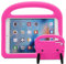 Schutzhülle Tablet-Hülle kompatibel mit Kindern, kompatibel mit iPad Air/iPad 5 Hülle – robuste, leichte, stoßfeste EVA-Schutzhülle mit Griff und Standfunktion Hüllenabdeckung ( Color : Rose Red )