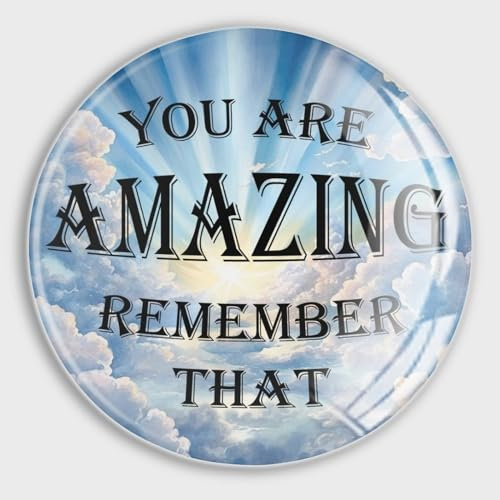 You Are Amazing, Remember That Fridge Magnets Magnets For Whiteboard Inspirational Quotes Glass Cute Fridge Magnets Decor For Whiteboard Fridge Locker Kitchen Home Office Gift