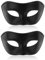 Sibba 2x Venezianische Maske Herren Maskerade Schwarze Masken Maskenball Retro Augenmaske Halloween Maskerade Kostüm Maske Fasching Verkleidun Frauen Masquerade Venezianischen Mask Mardi Gras Cosplay