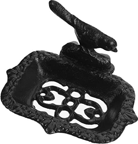 SHOWERORO Metall Seifenhalter Vogelförmig Seifenregal Abtropfseifenhalter Seifenstückhalter Für Dusche Badezimmer Handseifenhalter Seifenhalterablage Seifenhalter Zum Abtropfen