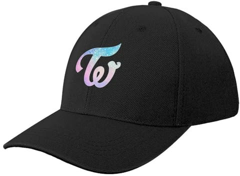 CIZIEOE Baseball Kappe Baseball Cap Twice Logo (Pastel Galaxy) Baseball Kappe Mann Kappen Kinder Hut Frauen Hüte Männer