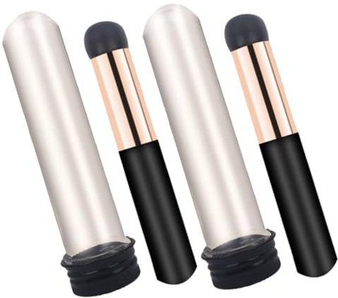 Ipetboom 2pcs Lipstick Brush Silicone Lip Makeup Applicators Lip Gloss Brush Wand for Women Lipstick Application