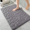 AMFUN Tappeto da bagno in Flanella, Tappeto Bagno Assorbente, Tappetino Antiscivolo Doccia per il bagno e il soggiorno, 50 x 80 cm, Assorbente, Lavabile