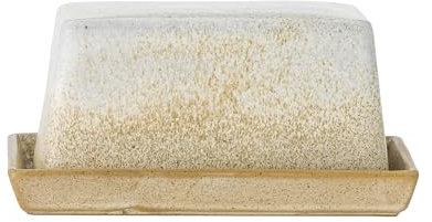 Bloomingville Paula - Mantequera (gres, 17,5 x 8 x 11,5 cm, 100 ml)