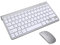 HYKJCSS Portátil Teclado Y Raton Kit de ratón y Teclado, Juego de ratón y Teclado silencioso con Ahorro de energía for Oficina Teclado Y Raton para Ordenador(G)