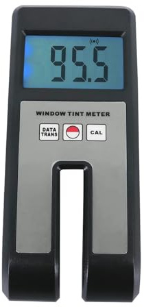 ZKLGS Tint Meter, Digital Window Tint 0~100% Light Transmission Range Light Transmission s Film Plexis Plastic Meter