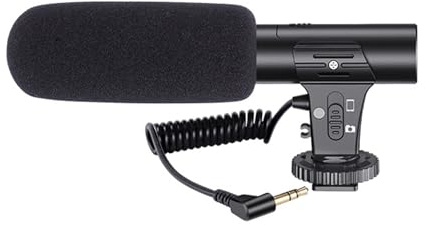 DSLR Shotguns Microphones Extended 70Hr Battery Life Clear Sound Captures For Vlog Interviews Podcast Microfone Live Streaming Microphones