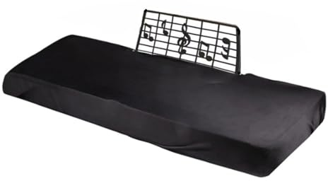 Klavier -Tastaturabdeckung, 88 Schlüsselschutzabdeckung, 61 oder 88 Tasten Vollständige Abdeckung, Oxford Fabric Accessoire für Musikinstrumente Anfängerlernende und Fachkräfte