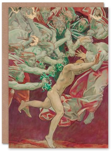 Artery8 John Singer Sargent Art Card Orestes and the Furies