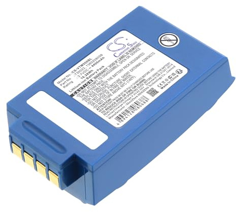 CS-VTM500BL Akku 4400mAh Kompatibel mit [Vocollect] A4700, A500, T5, Talkman A500, Talkman T5, für [Honeywell] BT-700-1, T5m, VC50L2-D, VC50L2-G Ersetzt 136020805B, 136020805H, 730022, 730040, BT700