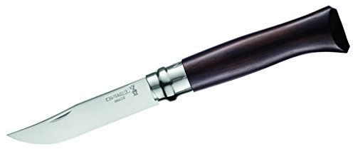 Opinel Nr. 8 Ebenholz Taschenmesser Couteau de Poche. Mixte, Non renseigné, Taille Unique