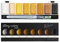 S-TROUBLE 5/8 Couleurs Solide Aquarelle Métallique Or Pigment Peinture avec Brosse pour Artiste Peinture Aquarelles Art Fournitures