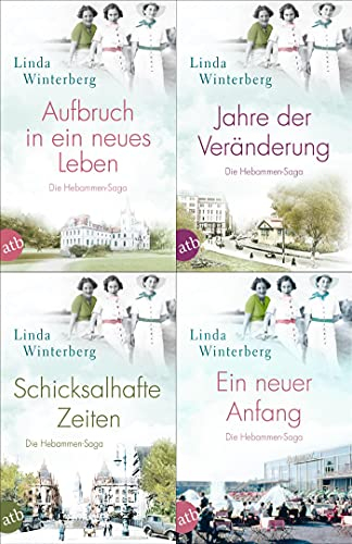 Die große Hebammen-Saga Band 1-4 plus 1 exklusives Postkartenset