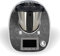 One-Wheel | selbstklebende Folie passend für Thermomix TM5 | Schlag- & Stoßschutz | Klebefolie Design Beton dunkel Farbe grau | Aufkleber Motiv: Stein