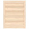 vidaXL Puerta Tipo Persiana con Celosía Rejilla Armario Tablillas Guardarropa Separador Decoración 61,5x49,4cm Madera Maciza de Pino