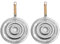 Housoutil 2Pcs Heat Diffuser Plate for Gas Stove or Electric Stove, Flame Guard Simmer Plate with Wooden Handle, Induction Cooktop Heat Diffuser