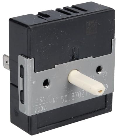 easyPART Kompatibel/Ersatz für gorenje 716269 Kochplattenschalter EGO 50.87021.001 Einkreis für Herd