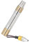 Edelstein-Identifikationslampe Jade Glare Flashlight Jewelry Diamond Identification Glare Lamp mit 5 Mm Kondensatorkopfdurchmesser(Gelbes Licht)