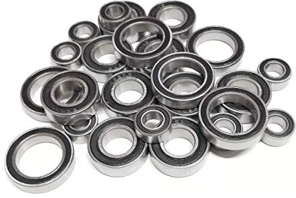 Keramik Kugellager-Set für Tamiya DT-03 DT-03T DT-02 DT-02MS Chassis Kugellager Antriebsstrang - Ceramic Ball Bearing kit