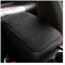 CGEAMDY Universal Auto-Armlehnenpolster, Center Console Wildleder Lederpolster Schutz, Wildleder Armlehne Box Pad Protector, Für Die Meisten Fahrzeuge, Autos(Schwarz)