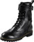 Spirit Motors Charly Redwood WP Motorradschnürstiefel – Wasserdicht – Rindsleder schwarz 44