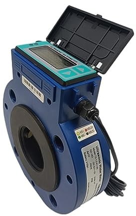 Durchflusssensoren Ultraschall-Wasserzähler, Batterieversorgung, Flanschanschluss, DN50 mm, DN65, DN80, DN100, IP68, digitaler Wasserdurchflussmesser(DN65)