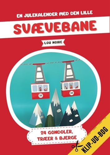 En julekalender med den lille svævebane: en DIY-julekalender til det fineste nisselandskab!