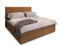 Masseno Boxspringbett PISA 180x200 cm Komplett-Set mit Matratze und Topper, Polsterbett mit Zwei Bettkästen -Kupferfarben, TILIA 56