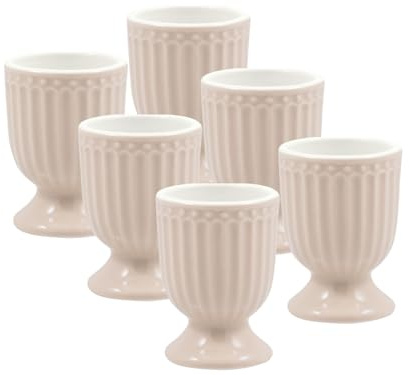 GreenGate Alice Eierbecher Creamy Fudge 6,5cm Set6