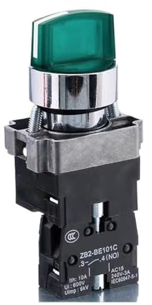 Con manopola luminosa Interruttore Pulsante di avvio e arresto Pulsante Interruttore rotante 2 3 posizioni 12V 24V 220V 380V Interruttore di conversione(2way12v g)