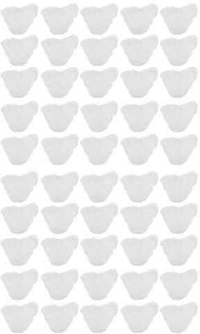 NOENNULL 50 Pack Disposable Underwear for Women Men Soft Non Woven Breathable Panties Individually Wrapped Ideal for Travel, Spa, Sauna, Hospital, Postpartum (White)