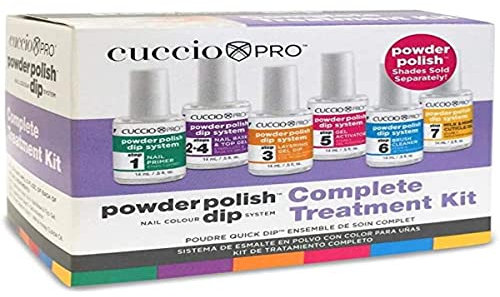 Cuccio Pro - Powder Polish Dip System - Complete Treatment Kit - 0.5oz / 14ml Each