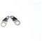 Kellermann Motorrad Blinker E geprüft Adapterpaar für Atto® an Harley-Davidson Lenker Edelstahl, Unisex, Multipurpose, Ganzjährig, silber